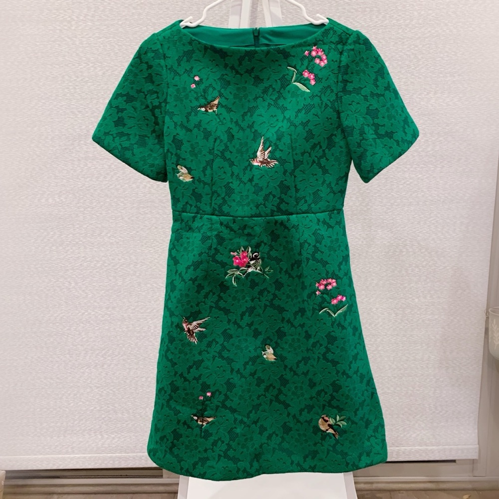 Ochiley embroidered lace dress